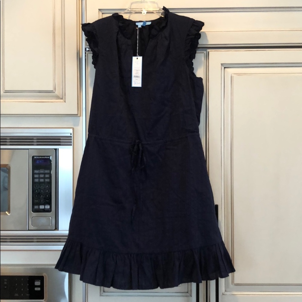 NWT Draper James navy dress size large